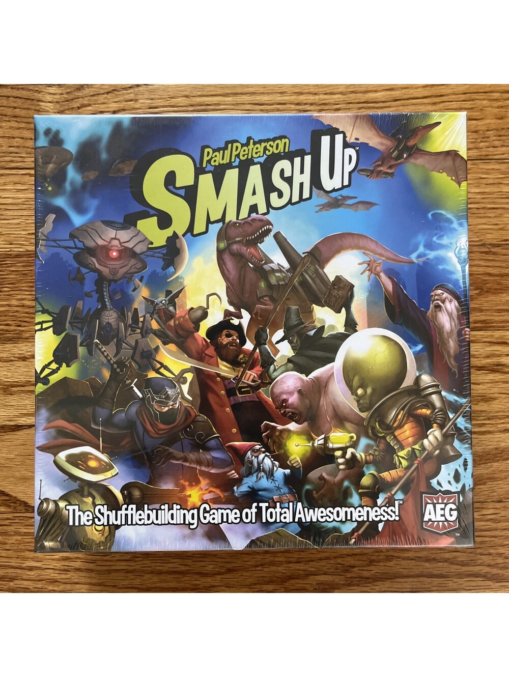 Smash Up Base Game by Paul Peterson, AEG 5501 Factory Sealed 2012
